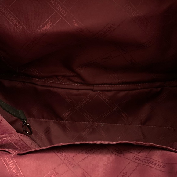 Leather Longchamp Bag - Picture 4 of 8